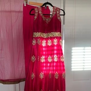 Floor length dress